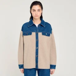 Cardicoat In Maglia E Jeans