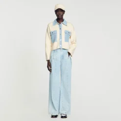 Cardicoat Oversize In Doppio Materiale