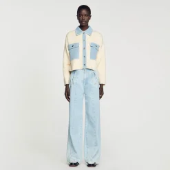 Cardicoat Oversize In Doppio Materiale