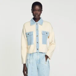 Cardicoat Oversize In Doppio Materiale
