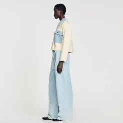 Cardicoat Oversize In Doppio Materiale