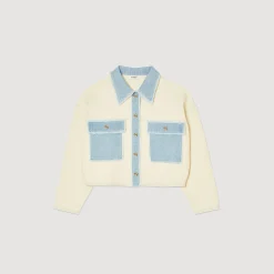 Cardicoat Oversize In Doppio Materiale