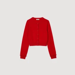 Cardigan Con Volant