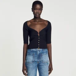 Cardigan Corto A Coste
