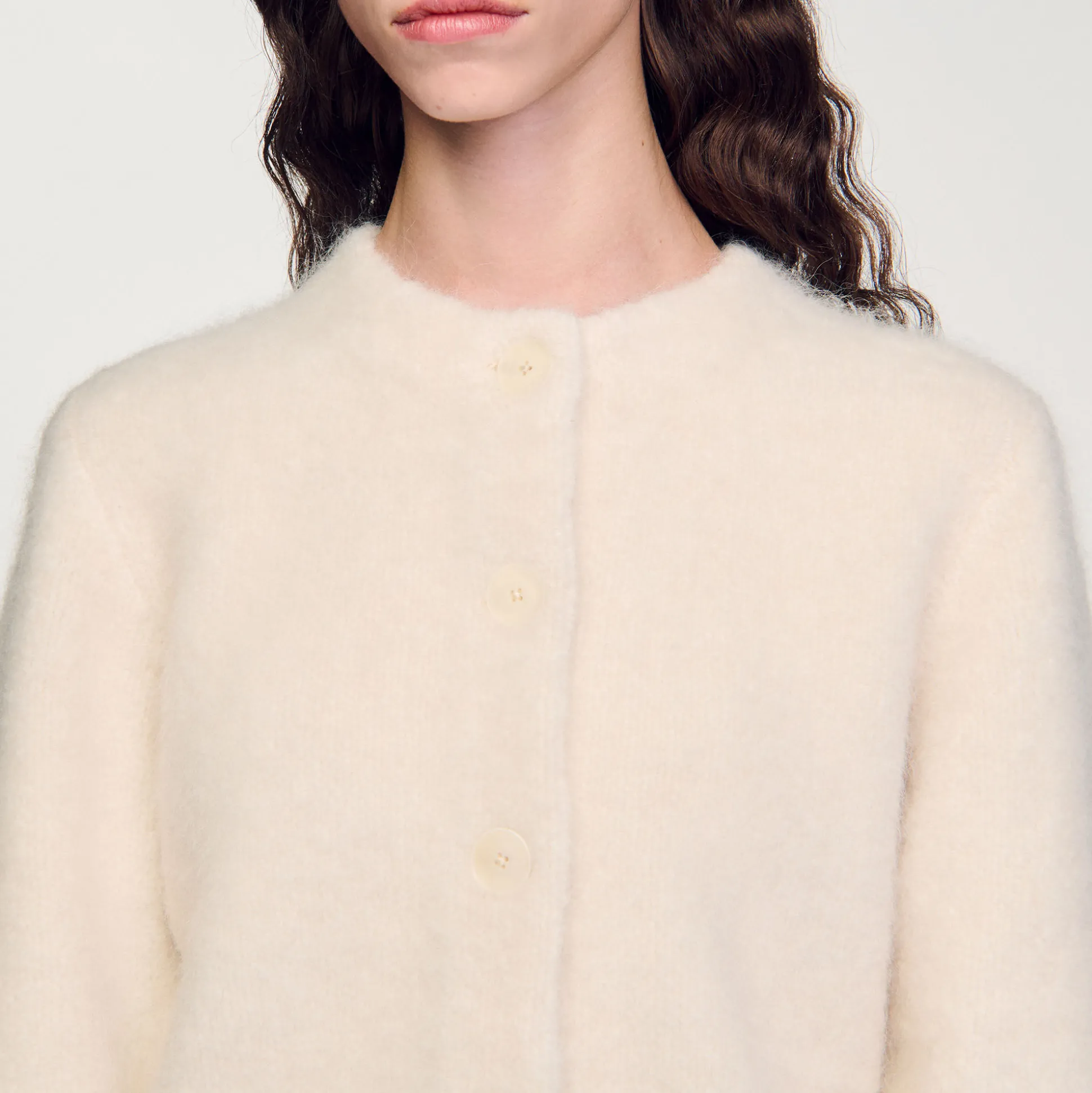 Cardigan Corto In Morbida Maglia