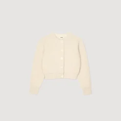 Cardigan Corto In Morbida Maglia