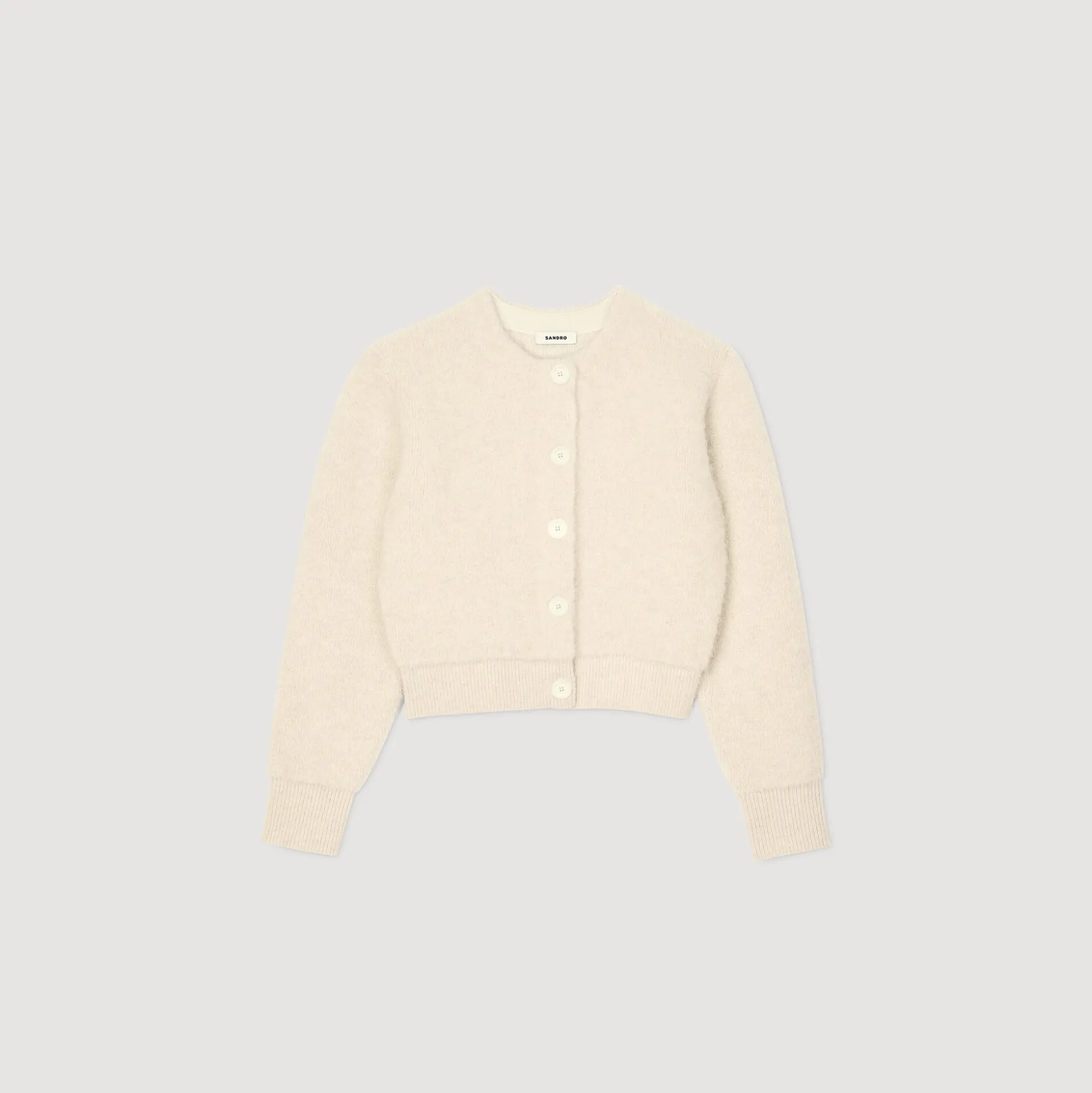 Cardigan Corto In Morbida Maglia