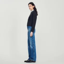 Cardigan In Lana Certificata