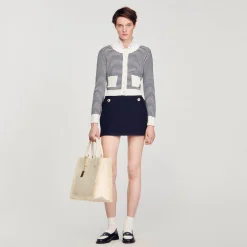 Cardigan In Maglia Bouclé