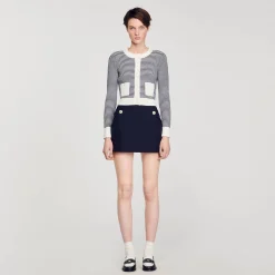 Cardigan In Maglia Bouclé