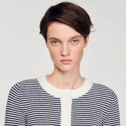 Cardigan In Maglia Bouclé