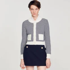 Cardigan In Maglia Bouclé