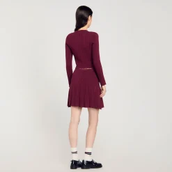Cardigan In Maglia Ritorta