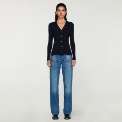Cardigan In Viscosa Certificata
