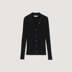 Cardigan In Viscosa Certificata