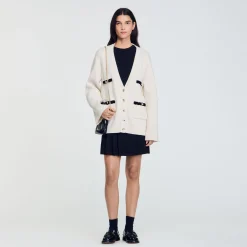 Cardigan Lungo In Lana