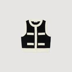 Cardigan Senza Maniche