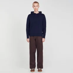 Felpa Con Cappuccio In Maglia