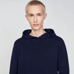 Felpa Con Cappuccio In Maglia