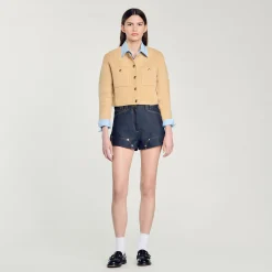 Giacca Corta In Maglia