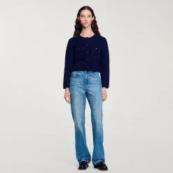 Giacca Corta In Maglia