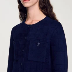 Giacca Corta In Maglia