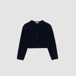 Giacca Corta In Maglia