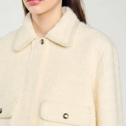 Giacca Corta In Tweed