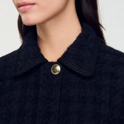 Giacca Corta In Tweed