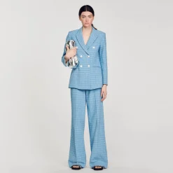 Giacca Da Abito In Tweed