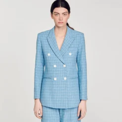 Giacca Da Abito In Tweed