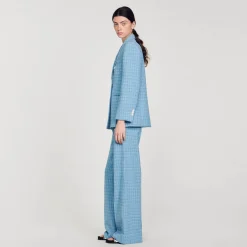 Giacca Da Abito In Tweed