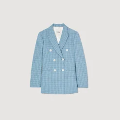 Giacca Da Abito In Tweed