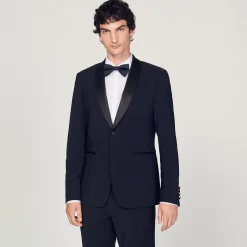 Giacca Da Smoking Con Satin