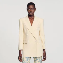Giacca Da Tailleur A Doppio Petto