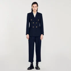 Giacca Tailleur Con Doppia Abbottonatura