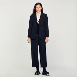 Giacca Tailleur Con Doppia Abbottonatura