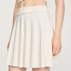 Gonna In Maglia Pointelle