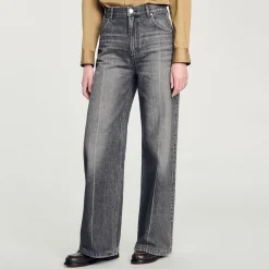Jeans Dritti A Vita Bassa