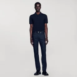 Jeans Dritti Con Lavaggio Waterless