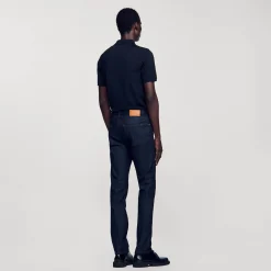 Jeans Dritti Con Lavaggio Waterless
