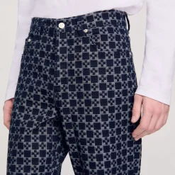 Jeans Dritti Square Cross
