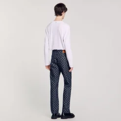 Jeans Dritti Square Cross