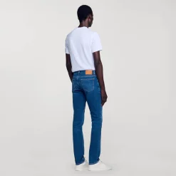 Jeans Slim Con Lavaggio Waterless