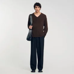 Maglione A Maglia Grossa