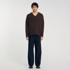 Maglione A Maglia Grossa