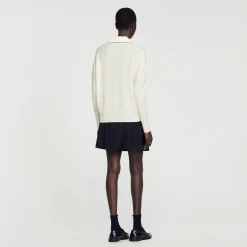 Maglione Con Colletto A Polo