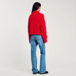 Maglione Con Colletto Con Bottoni