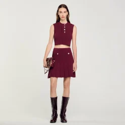 Maglione Corto Smanicato
