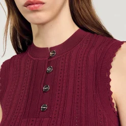 Maglione Corto Smanicato